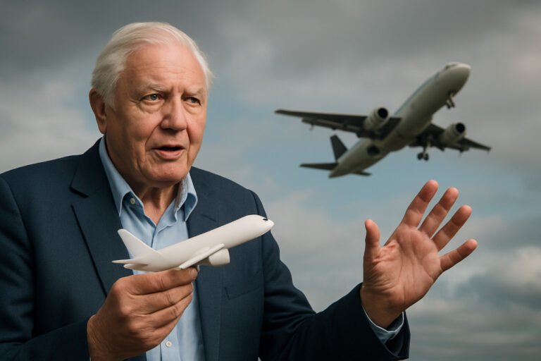 Attenborough Urges Flight Cuts Despite Lifetime of Air Miles