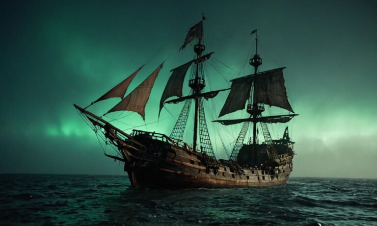 Ghost Pirate Ship Spotted Off Remote Scottish Coast