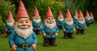 Mystery Deepens as Garden Gnomes Mysteriously Multiply in Quiet UK Town