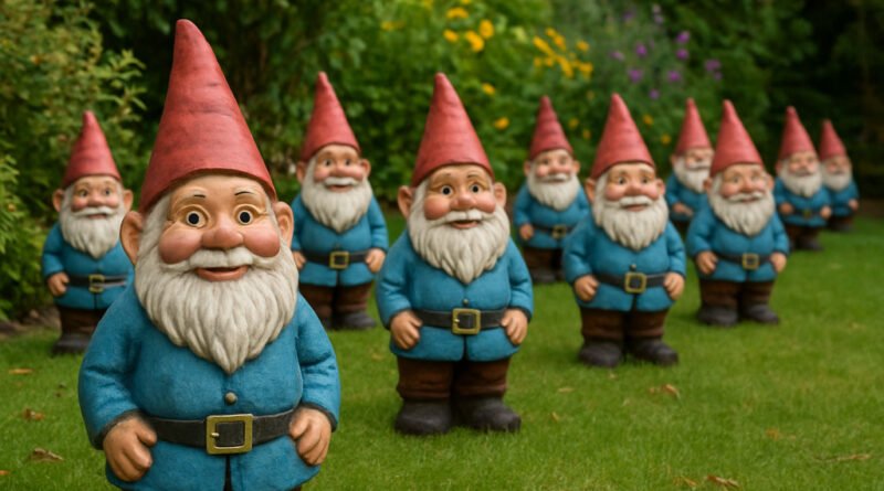 Mystery Deepens as Garden Gnomes Mysteriously Multiply in Quiet UK Town