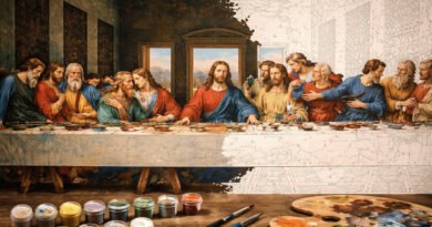 Da Vinci's Last Supper May Have Been Early Paint By Numbers
