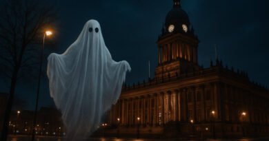 Leeds in Uproar After Ghost Spotted Near Town Hall Demands Council Tax Reduction