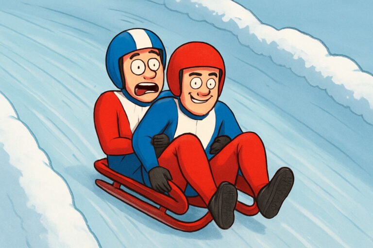 The Strange Secret Behind the Invention of Double Luge