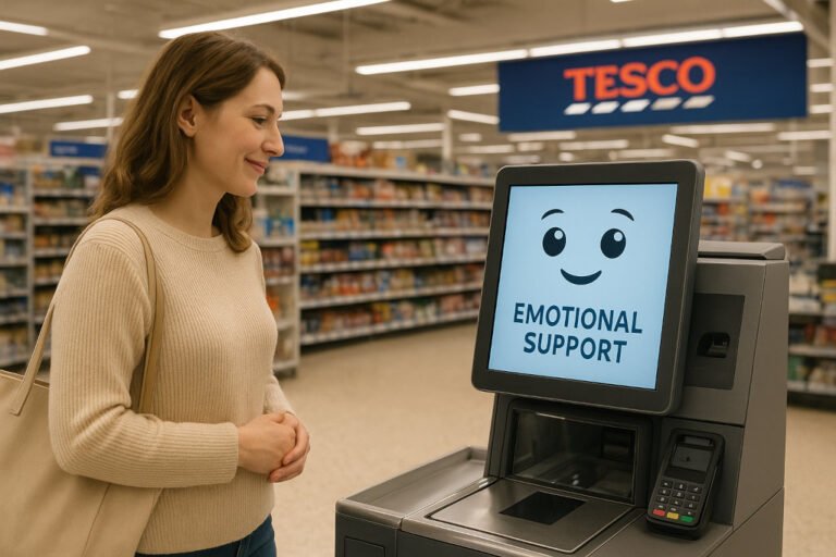 Tesco Introduces Emotional Support Self-Checkout Machines