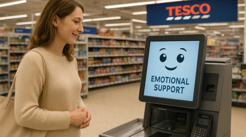Tesco Introduces Emotional Support Self-Checkout Machines