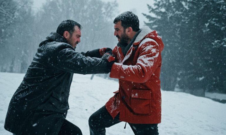 Annual Snowball Fight Leaves Russian Village Bruised