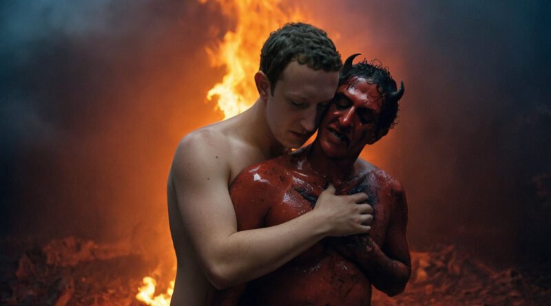 Zuckerberg Spotted on Romantic Business Trip With the Devil
